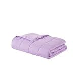 CODUM Weighted Blanket for Kids 40"x60" 5 lbs Cooling Blanket for Sleepers, Soft Material Blanket with Premium Glass Beads for All-Season, Purple