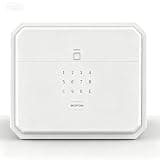 BOFON Fingerprint Smart Safe Box, Alloy Steel, Biometric Lock with Key, Alarm System, Anti-Theft, for Home Office (1.2 Cubic feet White)