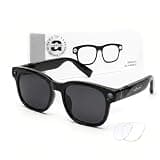 AI Smart Glasses with Camera, 8MP HD Bluetooth Camera Glasses for Women Men