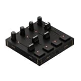 Intech Studio Grid PBF4 Modular MIDI Controller – 4 Faders, 4 Knobs & 4 Gateron Hall Effect Switch Buttons – Programmable USB-C Macro Pad for Music, Video Editing & Streaming – Mac, PC & Linux