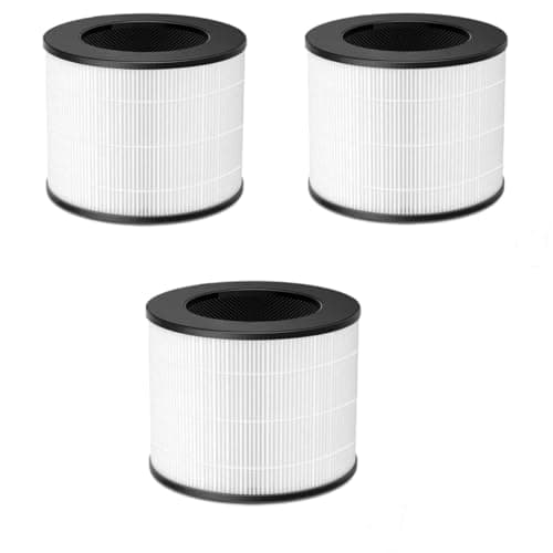 3 Pack 14 Replacement Filter Compatible with MA Series 14/14B/14W Air PuriFier, 3-in-1 Filtration Contains Pre-Filter, True H13 HEPA and Activated Carbon