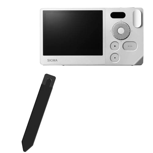 BoxWave Stylus Pouch Compatible with Sigma BF - Stylus PortaPouch, Pen Stylii Holder Carrier Portable Self-Adhesive - Jet Black