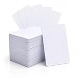100 Pack RFID IC Access Cards, 13.56MHz UID FUDAN 1K Rewritable Programmable Printable PVC Cards, ISO14443A Contactless Smart Cards for Door Access Control (100 × RFID IC Access Cards)