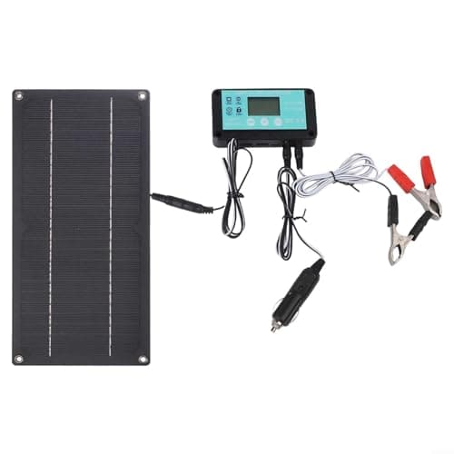 600W Solar Panel Kit Featuring 100A Controller For Off Grid Power,Compatible With For RV Camping,Boats,Car Battery Charging,And Outdoor Use