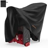 Snow blower cover,snowblower covers,snow thrower cover - Universal indoor Protection - Guards Against Dust,UV, Wind, (58" L x 33.3" W x 52" H)
