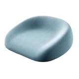 FashionCha Children Seat Cushion Ergonomic Booster Chair Pad Memory Foam Non-Slip Dining Accessory Suitable for Family Meals Homework Creative Play, Blue, 6-8cm