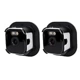 Dpofirs Window Camera, 3MP 2K Indoor Security Camera WiFi Bluetooth with App Remote Monitoring for Home Apartment, 110 Wide Angle (2 Pieces)