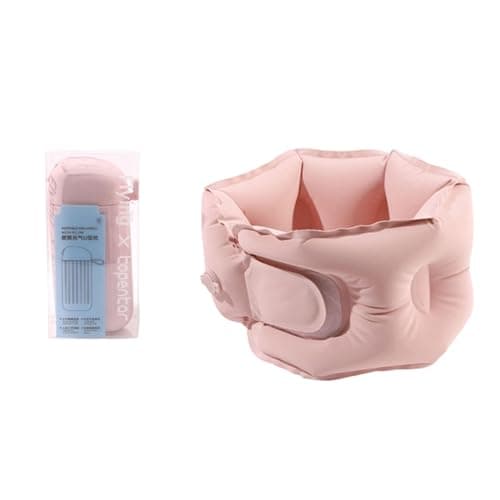 ZEXKENS Ergonomic Inflatable Travel Neck Pillow Soft for Relaxation During Trip Work Breaks and Lounging Inflatable Travel Pillow