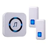 YXYFDCL Waterproof doorbell, Intelligent, Note, 2-to-1 Remote Control