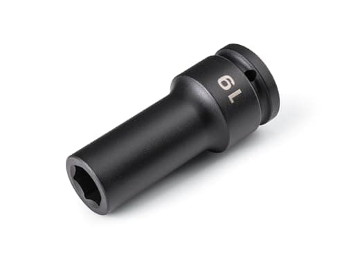 TEKTON 3/4 Inch Drive x 19 mm Deep 6-Point Impact Socket | SID33119