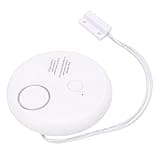 LICAEVEY Window Alarm System, 120dB Loud Alert with Vibration Sensor and Manual Shut Off, for Home Dormitory Vehicle Security on Glass Doors and