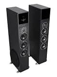 Rockville TM150B Powered Home Theater Tower Speaker System, Black, 1000W, 10" Subwoofers, Bluetooth, USB/SD Playback, FM Radio, Remote Control, Karaoke Ready, Perfect for Home Entertainment