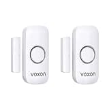 Door Alarms for Kids Safety, VOXON Window Alarm Door Alarm for Home Security Personal Security Window Alarms Sensor Burglar Door Alarm for Pool, Cars, Sheds, Caravans DIY Kit Pack of 2