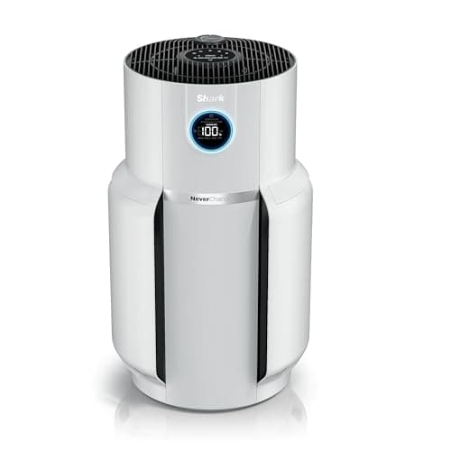 Shark R-HP302 NeverChange Air Purifier MAX 1400 sq.ft. 5-Year Filter Life Odor Neutralizer, White - Certified Refurbished