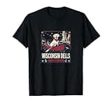 Wisconsin Dells Wisconsin Vintage Dog Lover Design RA0D T-Shirt