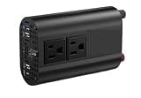 Vehicle-Mounted Inverter Converter 1500W,Standard Socket, DC 12V to AC 110V