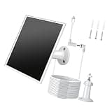 6Watt 5Volt Solar Charging Panel Compatible for Outdoor Cameras Adjustable Angles Bracket Solar Panel Charging Board