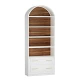 Arch Design Bookcase Storage & Filing Drawer