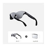 Air2 XR Glasses 201 Inch Micro OLED Screen Display 120Hz Refresh Rate 3D HD Private Cinema AR Glasses VS XREAL Air 2(Kits 2)