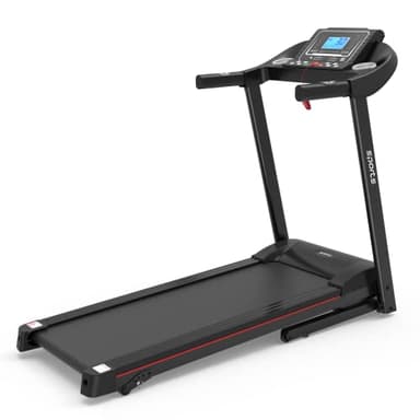 Fitshow App Home Foldable Treadmill with Incline, Folding Treadmill for Home Workout, Electric Walking Running Treadmill Machine 5" LCD Screen 250 LB Capacity Bluetooth Music