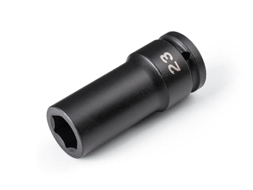TEKTON 3/4 Inch Drive x 23 mm Deep 6-Point Impact Socket | SID33123