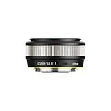 DSLR Camera Lens, 25mm F1.8 AF APS-C Large Aperture Prime Camera Portrait Lenses,Compatible for Sony E Fuji FX30 Nikon Z ZVE-10 A5000 A5100(Silver,Z)