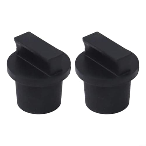 AureateLiving Rubber Water Tank Sealing Connector for Rowing Machines 26mm Diameter Drain Stopper with Air Tight Ring Essential Accessory for Water Rower 2-Pack