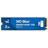 Western Digital 2TB WD Blue SN5000 NVMe Internal Solid State Drive SSD - PCIe Gen 4.0, M.2 2280, Up to 5,150 MB/s - WDS200T4B0E [New Generation]