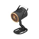 Fonowx Portable Range Hood Kitchen Exhaust Fan Angle Adjustment Desktop Cooker Hood Smoke Removal for Dorm Room Camping RV