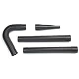 Vacmaster 2‑1/2" Gutter Cleaning Attachment – Blower Nozzle & 2 Wands, Fits Most Shop Vacs, V2GK-NEW