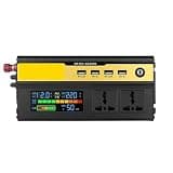 CHMBHIKNBC Peak 3000-6000W Car Power Inverter DC12/24V to AC 220V Transformer(4000W,24V)