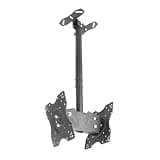 EliteBloom Tv Wall Mountwall Mount Tv Bracket 2 Sided Ceiling Tv Mount Bracket Tilt and Rotatable Tv Stand Telescoping Ceiling Tv Mount for Tvs 20-32 Inches Max Weight 60Lbs Per Scr,