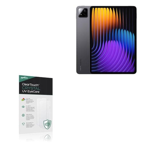 BoxWave Screen Protector Compatible with Xiaomi Pad 7 Pro - ClearTouch Crystal Anti-UV EyeCare (2-Pack), Filters Out Harmful Blue Light Reduce Fatigue