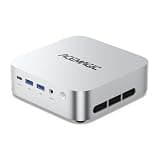 ACEMAGICIAN W1 Mini PC, AMD Ryzen 7 255H, 32GB DDR5, 1TB PCIe 4.0 M.2 SSD, Radeon 780M, 8K Triple Display, WiFi 6E, USB4, 2.5GbE