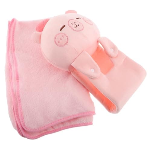 TOPPERFUN Portable Car Pillow Blanket Lightweight Cozy Car Throw Pillow for Summer Car Pillow Blanket for Comfort