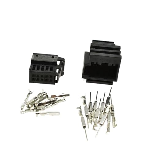 AICNRUT 1-20Sets 10 Pin 6R0 972 930 Auto Seat Adjustment Wiring Harness Plug Car Lift Switch Socket 1K0971992 6R0972930 1670990 AICNRUT(Male female set,1Set)