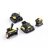 YARBO 4-in-1 Modular Robot, Lawn Mower, Snow Blower and Leaf Blower with Auto-Recharging, AI Multi-Zone Mapping & RTK for Navigation
