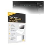 BoxWave Screen Protector Compatible With Onkyo TX-RZ70 - ClearTouch Anti-Glare Privacy (2-Pack), Privacy Screen Protector Flexible Film Anti-Glare