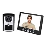 ONMYJFD 7 Inch Camera Video Door Phone Doorbell Intercom System IR Night Vision Wired