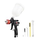 AEROPRO Tools A608 HVLP Air Spray Gun, 1.3mm Nozzle, 600cc Plastic Cup, Auto Paint Spray Gun, Automotive Paint Gun, Body Repair Paint Spray Guns, Car Paint Gun for Touch Up, Primer, Top Coat