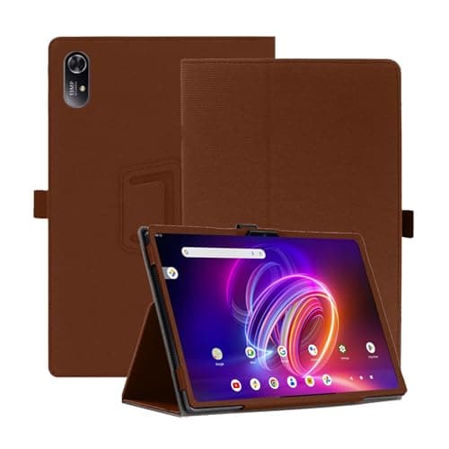 Case for Acer Iconia Tab P11 11 Inch,NOUKAJU Tablet Case,Cover with Pencil Holder and Wrist Strap,Folding Stand,Multi-Layer Protection,Tablet Cover for Iconia Tab P11 P11-11-8113(Brown)