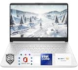 HP 14" HD Business Laptop Computer, 2026 Edition, 4GB RAM, 128GB SSD, Intel N150 CPU, Wi-Fi 6, Long Battery Life, Thin, Lightweight & Portable Design, Windows 11 with Office 365 for The Web