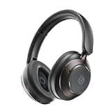 Boean Active Noise Cancelling Headphones, 120H Playtime Bluetooth 6.0 Wireless Headphones with 5 ENC Mics for Clear Call, HiFi Stereo Headset 360° Spatial Audio Over Ear ANC Headphones for Travel Game