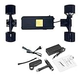RC Electric Skateboard Conversion Kit, 2.2AH Battery Single-Drive Motorized DIY Modification Parts, Remote Control Skateboard for Beginners (No Board)