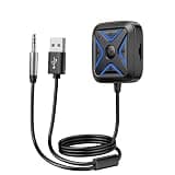 Bluetooth 5.3 Car Adapter Charger 3-Port Fast Charging, Wireless Radio FM Transmitter with Deep Bass Player, LED Backlit, Hands-Free Calling, Support MP3 Player USB Drive, Cars/Trucks/Vans