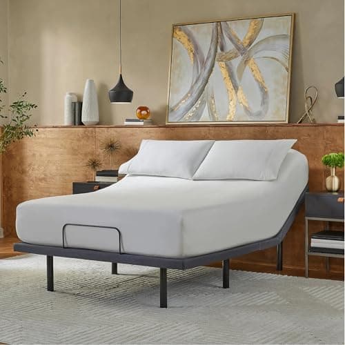 Beautyrest baselogic Level 3.5 Adjustable Frame Base - Full - Head, Back & Foot Adjustability, Wireless Remote, Zero-Gravity and Memory Presets, Single Massage Setting, and USB A&C Charging Ports
