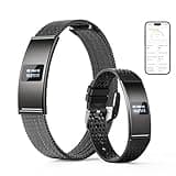 CCHEEN Smart Bracelet, Subscription-Free 24/7 Health Tracking, Heart Rate, SpO2, HRV & Sleep Tracker with IPX8 Waterproof, Wearable Activity & Fitness Tracker, 7-Day Battery, 2 Bands