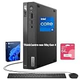 Lenovo ThinkCentre neo Mini PC, 32GB RAM, 1TB SSD, Win11 Pro, Black