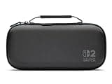 PowerA Protection Case for Nintendo Switch 2 - Black, Officially Licensed, Protective Storage, Holds up to 9 Game Cards and 2 microSD Express Cards, Integrated Play Stand