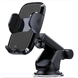 VURUPZAKS Car Phone Holder with Suction Cup Telescopic Dashboard Mobile Cell Support Bracket Car Navigation Bracket for 5-9CM Width Phones(Sucker Holder)